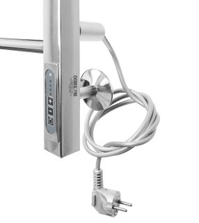 Полотенцесушитель электрический Domoterm Квадро DMT П8 500x800 EK R хром